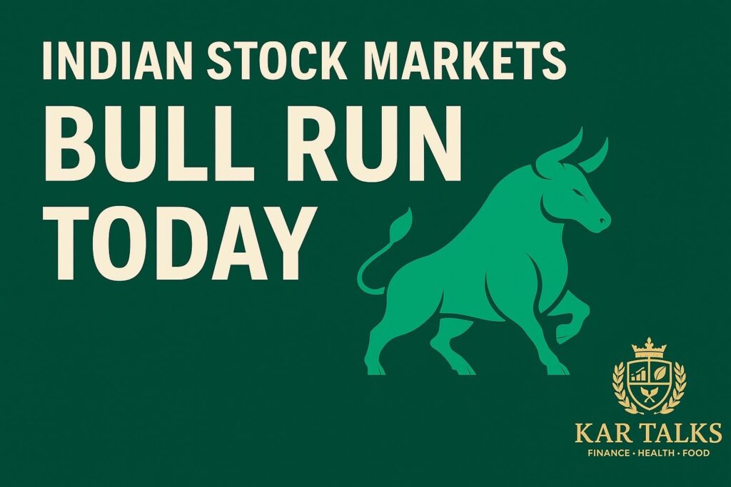Indian Markets Post Market Report showing Nifty, Sensex and Bank Nifty closing levels