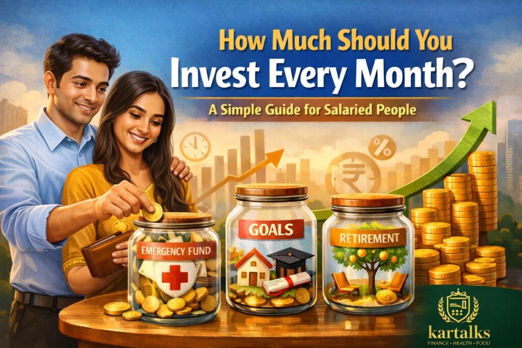 How much should you invest every month as a salaried person