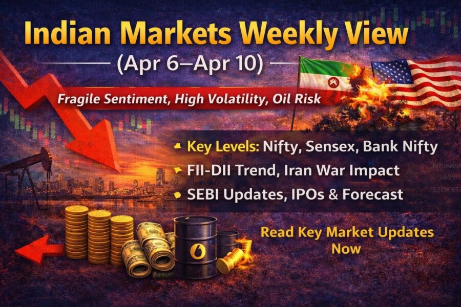 Indian Markets Weekly View (Apr 6–Apr 10, 2026): Fragile Sentiment, High Volatility, Oil Risk Still In Focus Indian Markets Weekly View for Apr 6 to Apr 10 2026 with key levels, fragile sentiment and weekly stock market outlook