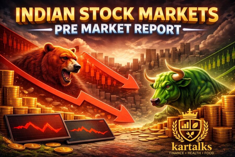 Indian Markets Pre Market Report Today Apr 29 2026 with GIFT Nifty, Nifty 50, Bank Nifty, Sensex, crude oil and FII DII data